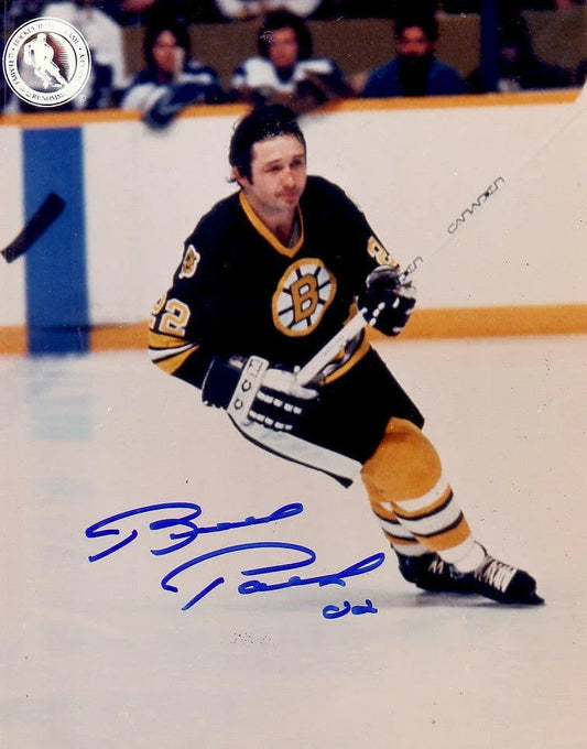 Brad Park autographed Boston Bruins 8x10 photo - AutographsForSale.com