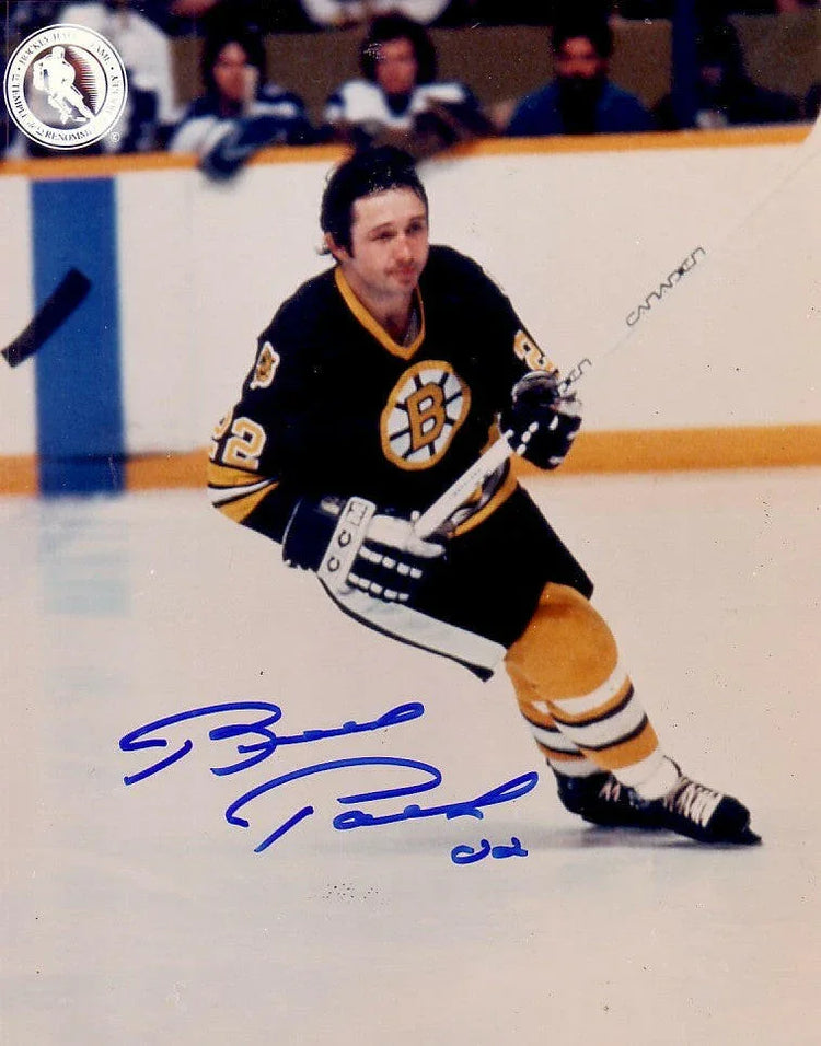 Brad Park autographed Boston Bruins 8x10 photo - AutographsForSale.com