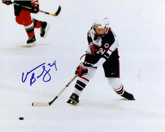 Christine Bailey signed 1998 US Women’s hockey team 8x10 photo - AutographsForSale.com