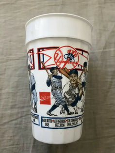 NY Yankees American League MVPs early 2000s plastic cup - AutographsForSale.com