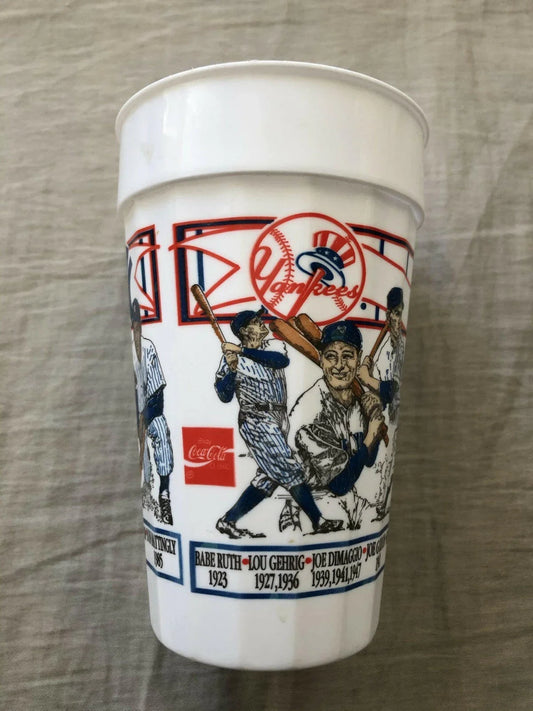 NY Yankees American League MVPs early 2000s plastic cup - AutographsForSale.com