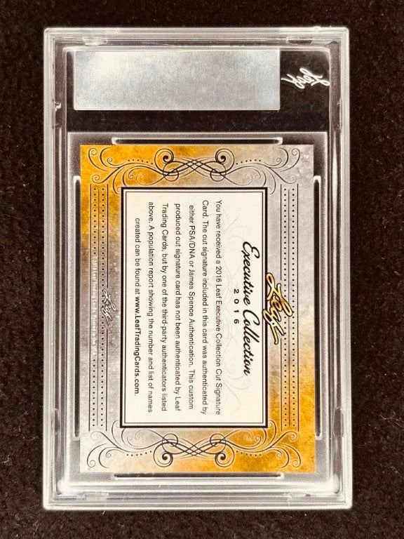 Peyton Manning 2016 Leaf Masterpiece Cut Signature card 1/1 JSA Tennessee Vols - AutographsForSale.com