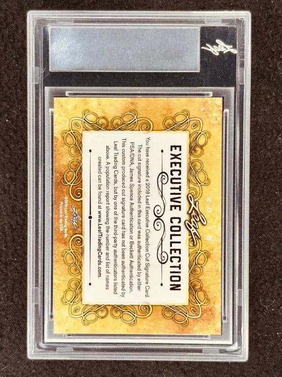 Charlie Joiner 2018 Leaf Masterpiece Cut Signature certified autograph card 1/1 JSA Chargers - AutographsForSale.com