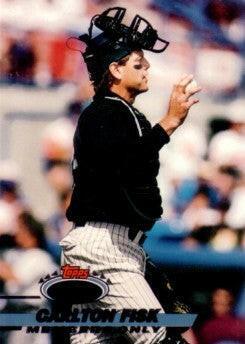 Carlton Fisk White Sox 1993 Stadium Club Members Only card - AutographsForSale.com