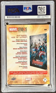 Chris Evans signed Avengers Age of Ultron 2018 Upper Deck Marvel card PSA/DNA - AutographsForSale.com