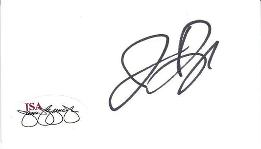 Jermaine Dye White Sox autographed business card or cut JSA - AutographsForSale.com