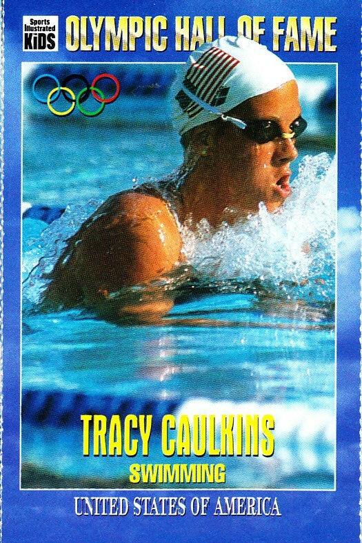 Tracy Caulkins Olympic Hall of Fame 1995 SI for Kids card - AutographsForSale.com