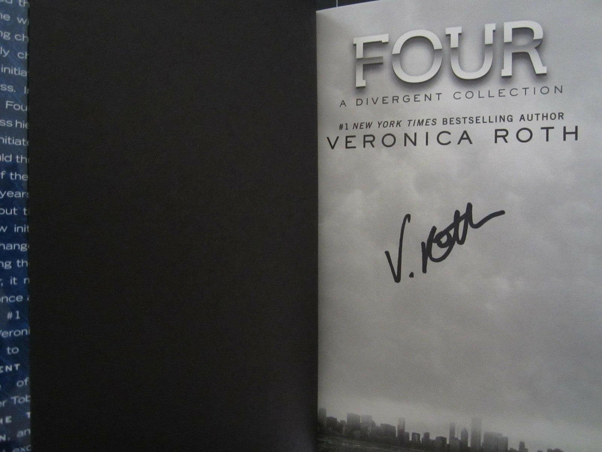 Veronica Roth autographed Four A Divergent Collection book - AutographsForSale.com