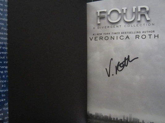 Veronica Roth autographed Four A Divergent Collection book - AutographsForSale.com