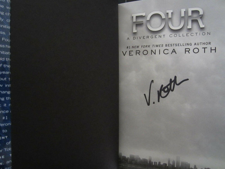 Veronica Roth autographed Four A Divergent Collection book - AutographsForSale.com