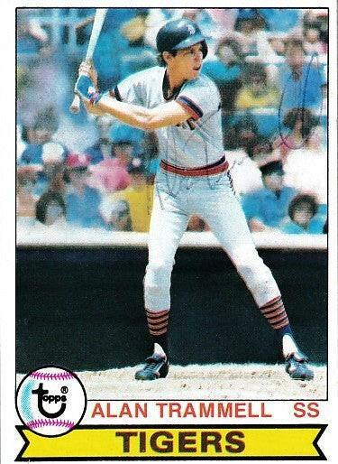 Alan Trammell signed Detroit Tigers 1979 Topps 2nd year card - AutographsForSale.com