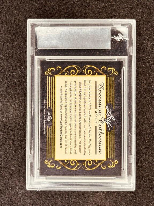 Billy Joel 2017 Leaf Masterpiece Cut Signature certified signed card 1/1 JSA - AutographsForSale.com