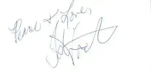 Idara Victor Minx Rizzoli & Isles autograph cut signature w/ Peace & Love - AutographsForSale.com