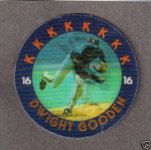 Dwight Gooden NY Mets 1986 Sportflics Magic Motion disc - AutographsForSale.com