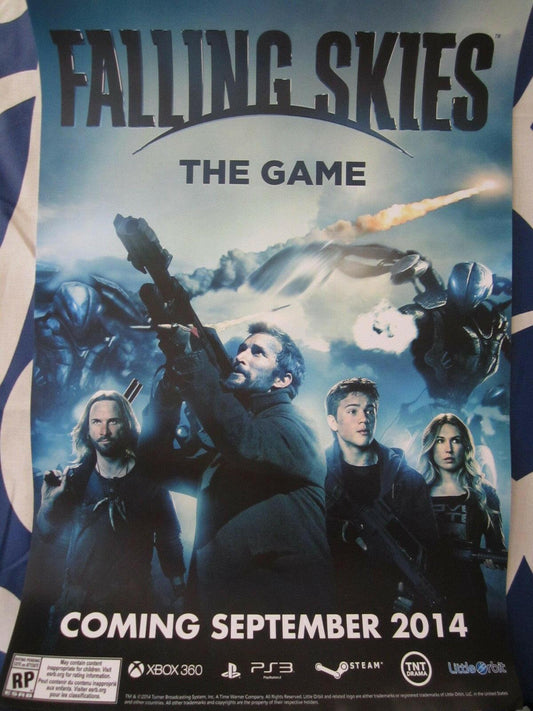 Falling Skies The Game 2014 Comic-Con 12x18 mini poster - AutographsForSale.com