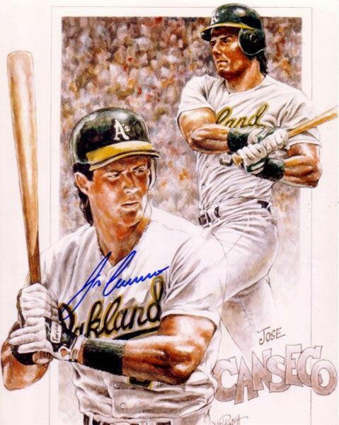 Jose Canseco autographed Oakland A’s 8x10 Art Print - AutographsForSale.com