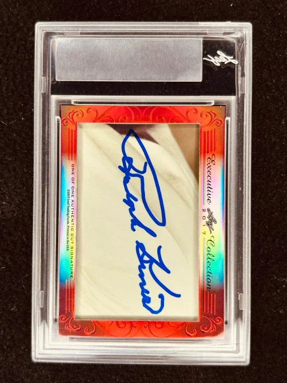 Paul Waner & Ralph Kiner 2017 Leaf Masterpiece Cut Signature certified signed card 1/1 PSA/DNA Pirates - AutographsForSale.com