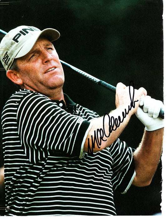 Mark Calcavecchia autographed full page golf magazine photo - AutographsForSale.com