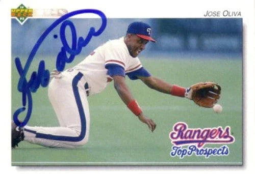 Jose Oliva autographed 1992 Upper Deck Minors baseball card - AutographsForSale.com