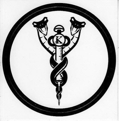 Archer 2014 SDCC promo Krieger Army logo decal sticker - AutographsForSale.com