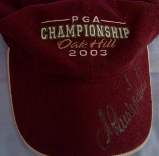 Shaun Micheel autographed 2003 PGA Championship golf Cap - AutographsForSale.com