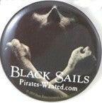 Black Sails 2013 SDCC 5x7 Starz promo card & Button Pin - AutographsForSale.com