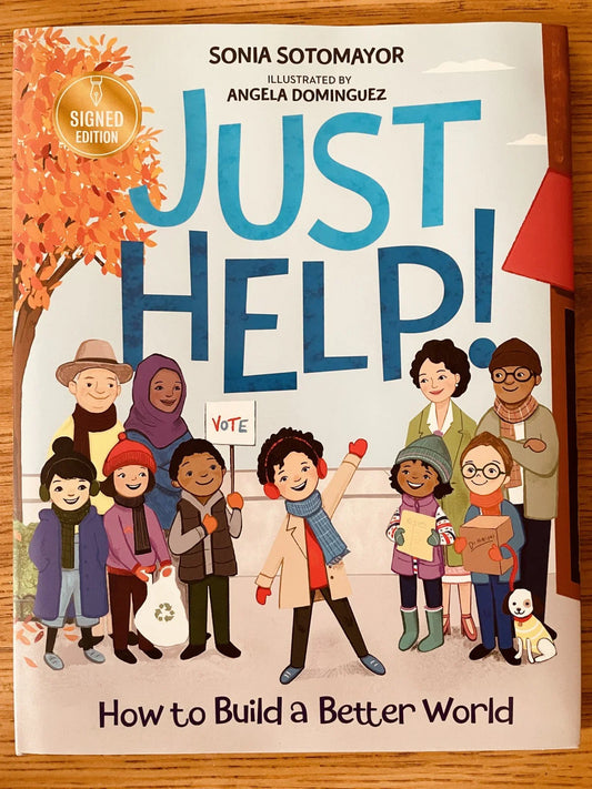 Sonia Sotomayor autographed Just Help children’s book - AutographsForSale.com