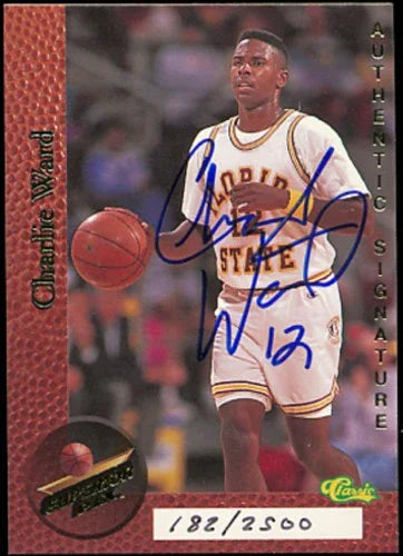 Charlie Ward certified autograph Florida State 1995 Superior Pix card - AutographsForSale.com