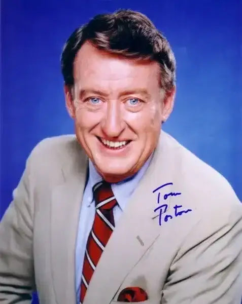 Tom Poston autographed 8x10 color portrait photo - AutographsForSale.com