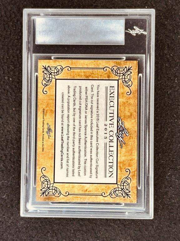 Kevin Love 2015 Leaf Masterpiece Cut Signature certified autograph card 1/1 JSA UCLA - AutographsForSale.com