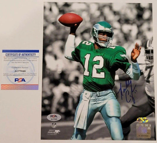 Randall Cunningham autographed Philadelphia Eagles 8x10 photo PSA/DNA - AutographsForSale.com