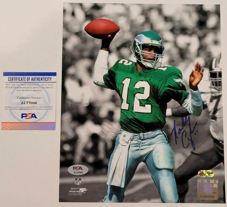 Randall Cunningham autographed Philadelphia Eagles 8x10 photo PSA/DNA - AutographsForSale.com