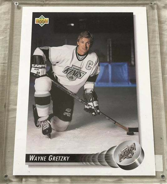 Wayne Gretzky LA Kings 1993 Upper Deck UDA blowup photo card - AutographsForSale.com