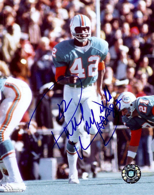 Paul Warfield autographed 8x10 Miami Dolphins photo - AutographsForSale.com