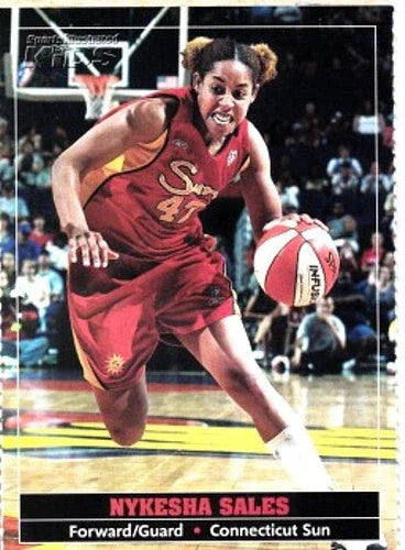 Nykesha Sales WNBA Connecticut Sun 2005 SI for Kids card - AutographsForSale.com