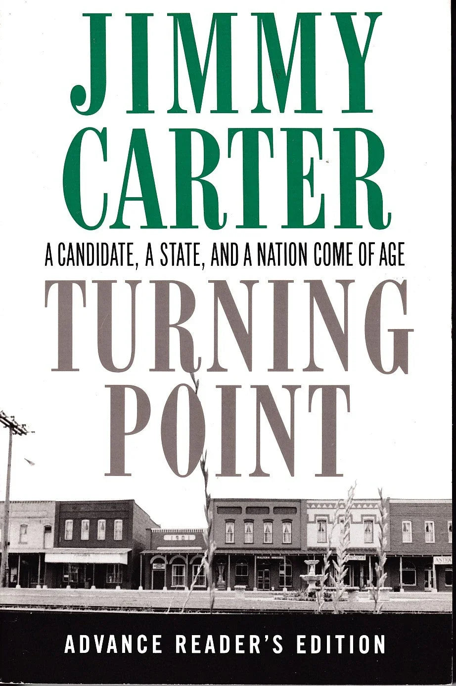 Jimmy Carter autographed Turning Point softcover book JSA - AutographsForSale.com