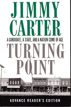 Jimmy Carter autographed Turning Point softcover book JSA - AutographsForSale.com
