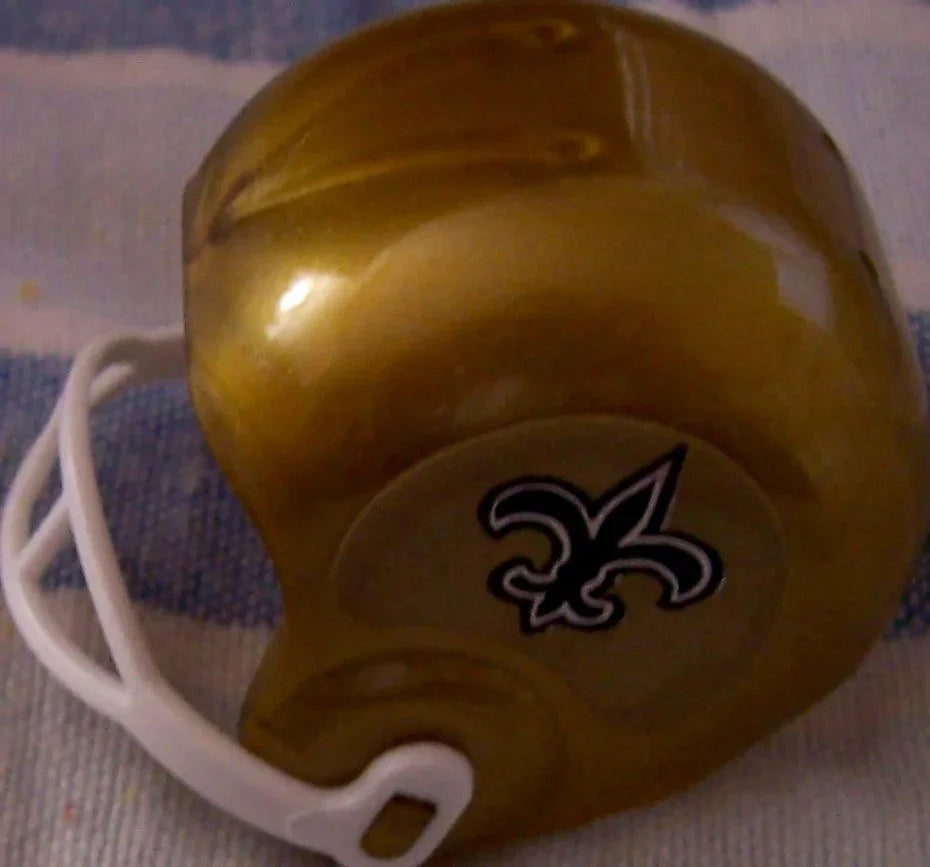 New Orleans Saints vending machine 1980s mini helmet - AutographsForSale.com