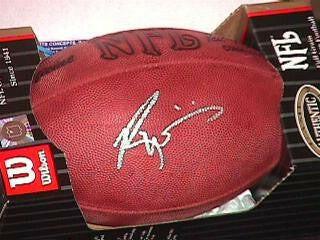 Ricky Williams signed NFL game football Dolphins - AutographsForSale.com
