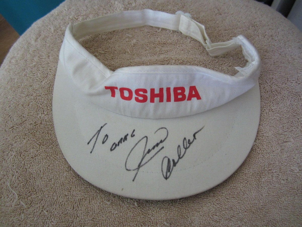 Jim Colbert autographed Toshiba Classic golf visor (To GREG) - AutographsForSale.com
