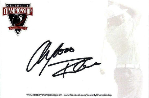 Alfonso Ribeiro (Fresh Prince) signed 4x6 blank card - AutographsForSale.com
