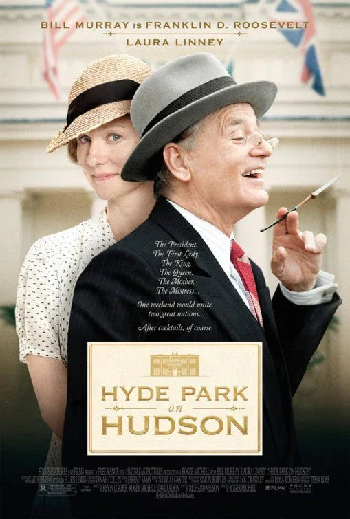 Hyde Park on Hudson mini poster (Bill Murray Laura Linney) - AutographsForSale.com