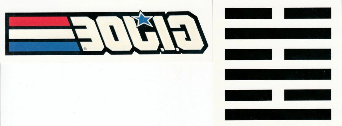 G.I. Joe set of 2 2012 Comic-Con IDW temporary tattoos - AutographsForSale.com