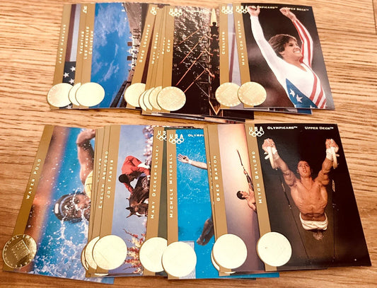 1996 Upper Deck US Olympic Magical Images 20 insert card set Mary Lou Retton - AutographsForSale.com