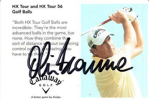 Olin Browne autographed Callaway golf promo card - AutographsForSale.com