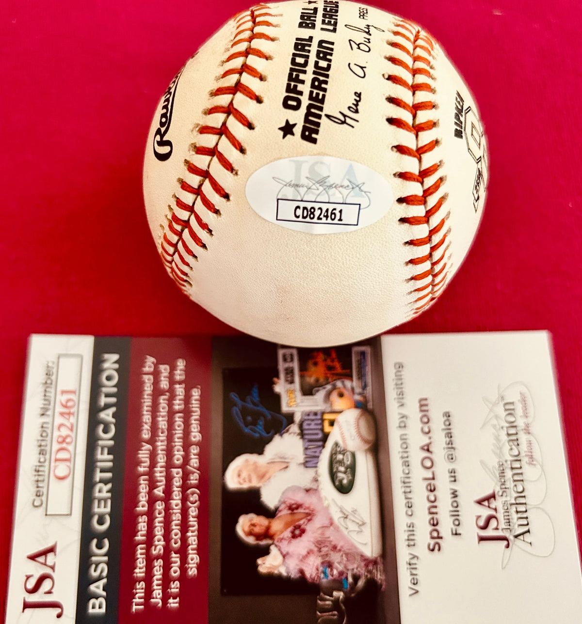 Cal Ripken signed Orioles Consecutive Game 2131 baseball JSA - AutographsForSale.com