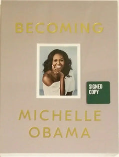 Michelle Obama Becoming Deluxe Signed Edition book - AutographsForSale.com
