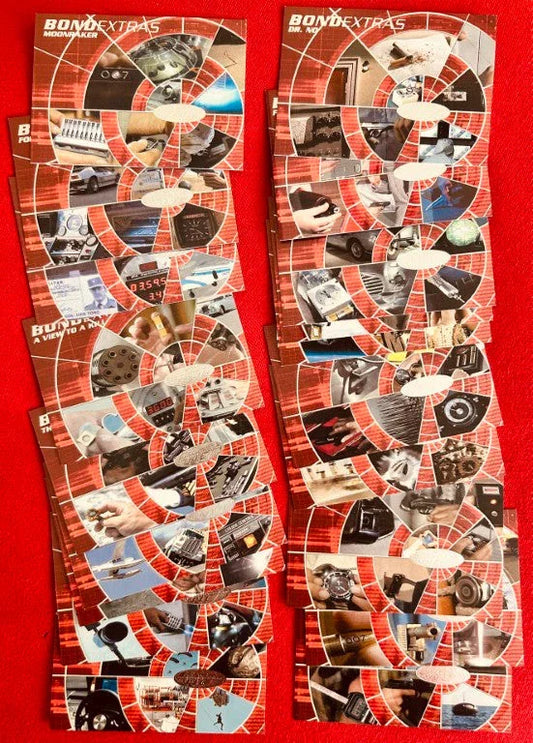 James Bond 40th Anniversary 2002 Rittenhouse complete 19 Extras chase card set - AutographsForSale.com