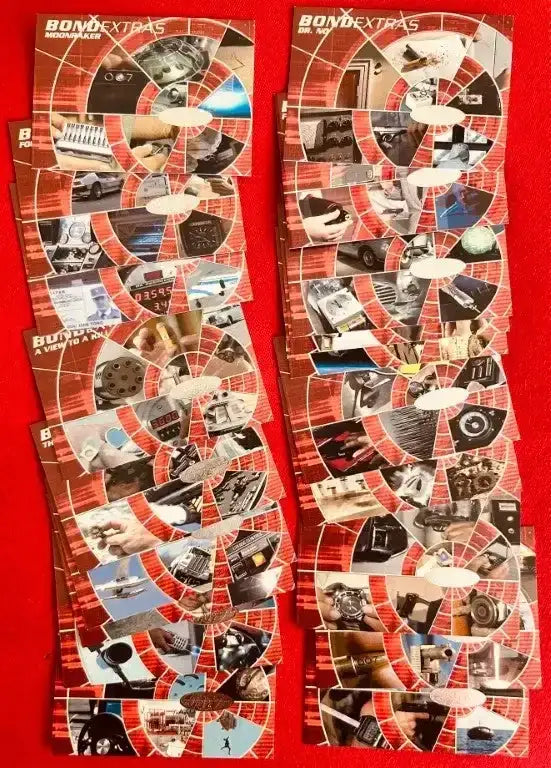 James Bond 40th Anniversary 2002 Rittenhouse complete 19 Extras chase card set - AutographsForSale.com