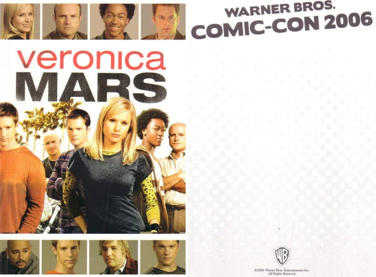 Veronica Mars cast 2006 SDCC 5x8 photo card (Kristen Bell) - AutographsForSale.com